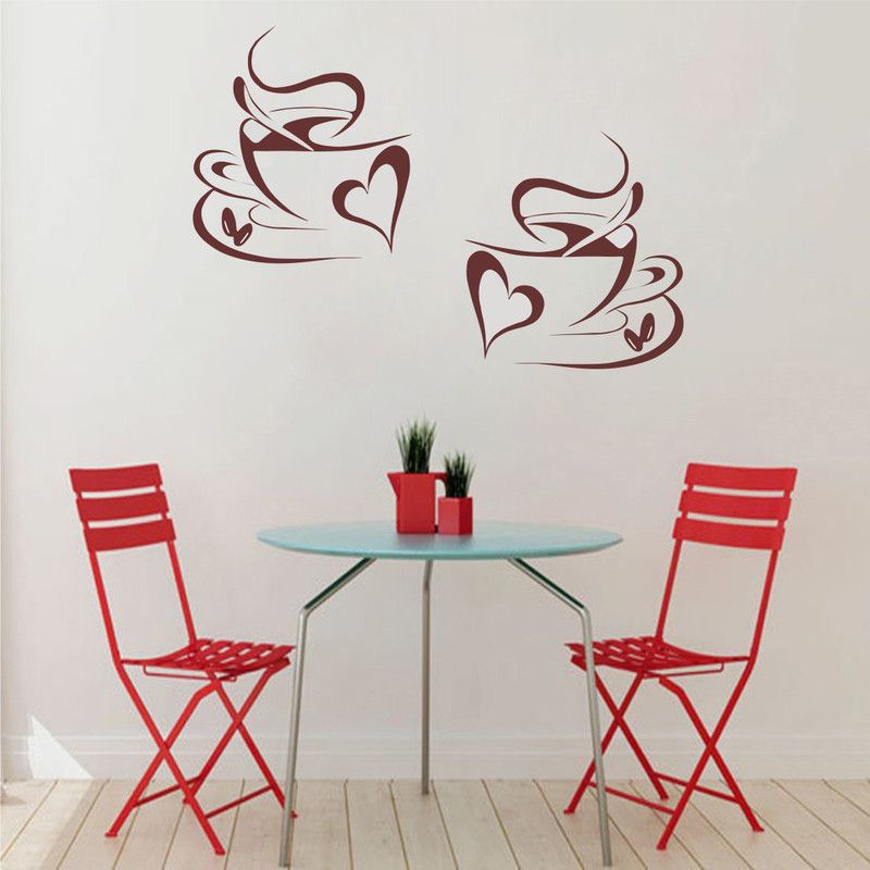 JSS DECORATIONS DESIGNS 39 cm Wall Sticker for Cafe, Restaurants and Kitchens (39X55 cm) Self Adhesive Sticker  (Pack of 1)