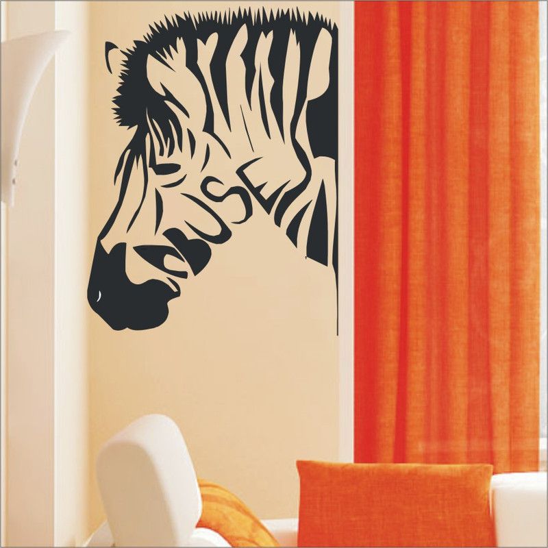 Decor Villa 50 cm Decor Villa Giraffe Wall Decal and Sticker Self Adhesive Sticker  (Pack of 1)