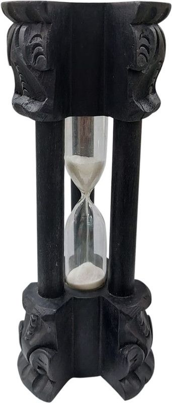 GOLA INTERNATIONAL skilled craftsmen suitable for table decoration and home furnishing Decorative Showpiece - 15 cm  (Wood, Black)