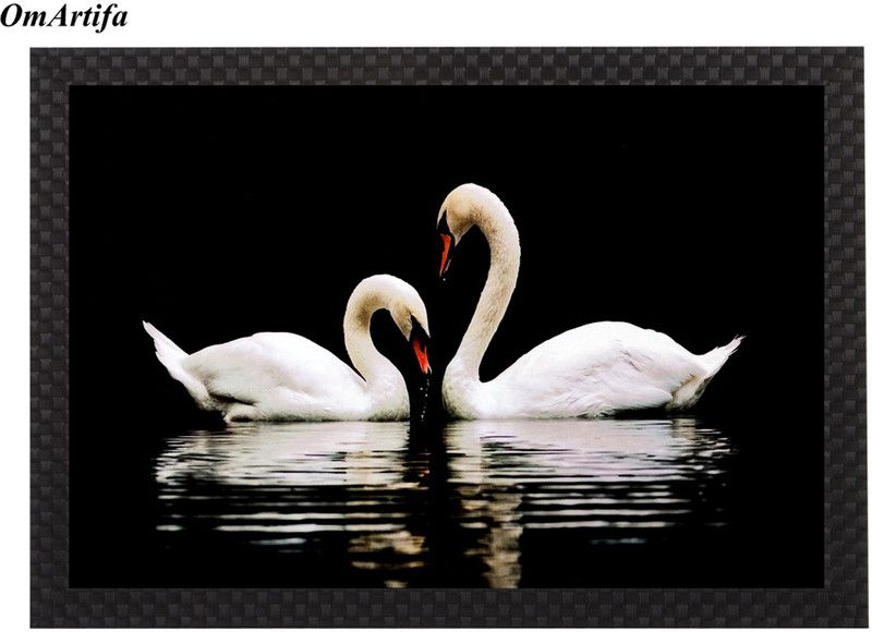 OMArtifa Lucky Sawan Idol For Vastu Uv Framed Painting Oil 19.5 inch x 13.5 inch Painting  (With Frame)