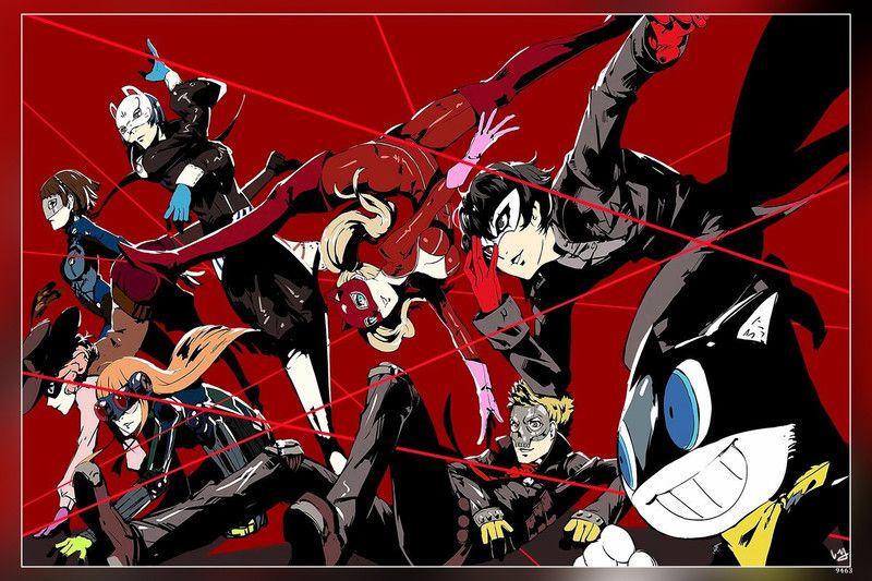 Persona 5 Anime Series Matte Finish Poster Paper Print  (12 inch X 18 inch)