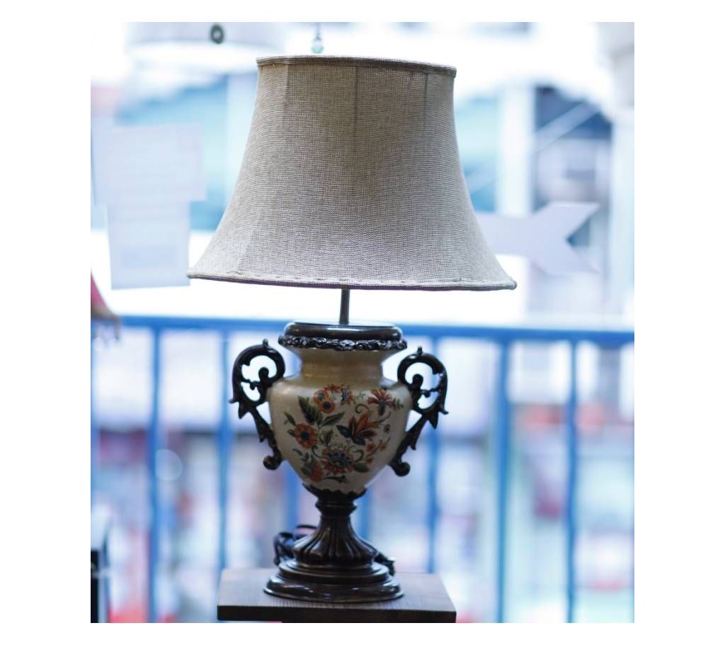 Gorgeous Antic look fiber Side Lamp