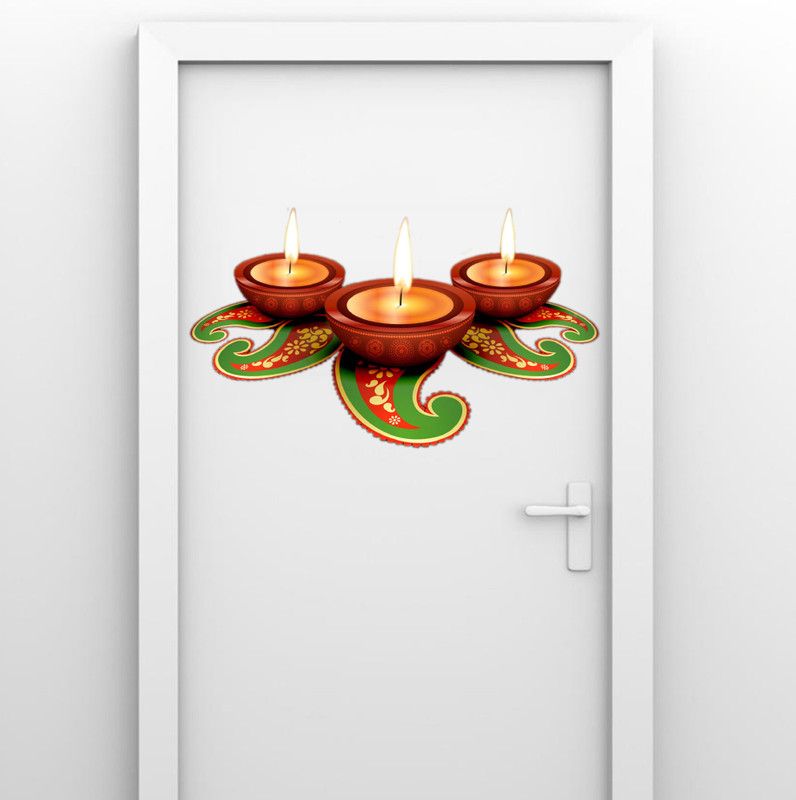 WALL STICKER 50 cm GNWD230 Self Adhesive Sticker  (Pack of 1)