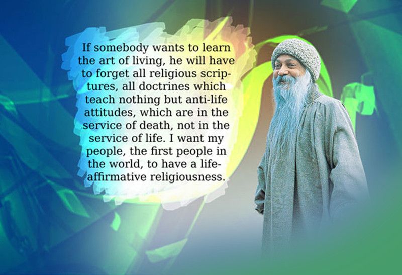 OSHO creative art quotess Wall Poster Print on Art Paper 13x19 Inches Paper Print  (19 inch X 13 inch, Rolled)