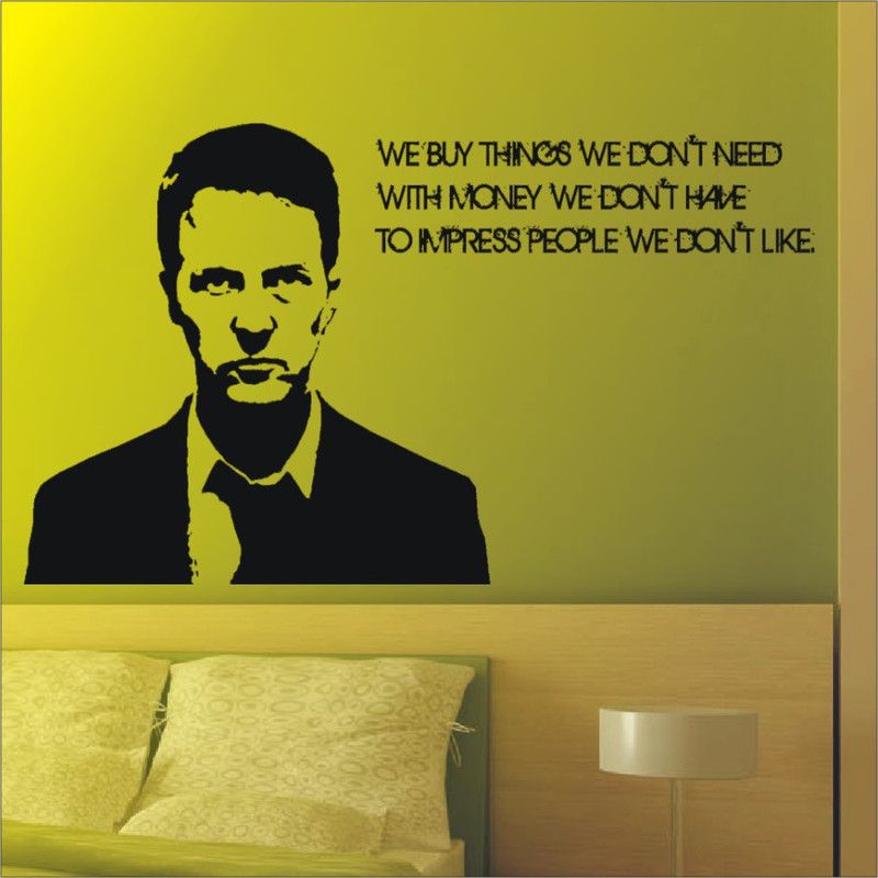 Decor Villa 60 cm Decor Villa We Buy Thing Wall Sticker Self Adhesive Sticker  (Pack of 1)