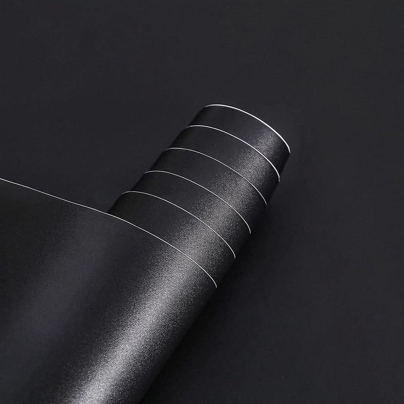 SUPERFAB Abstract Black Wallpaper  (182 cm x 60 cm)