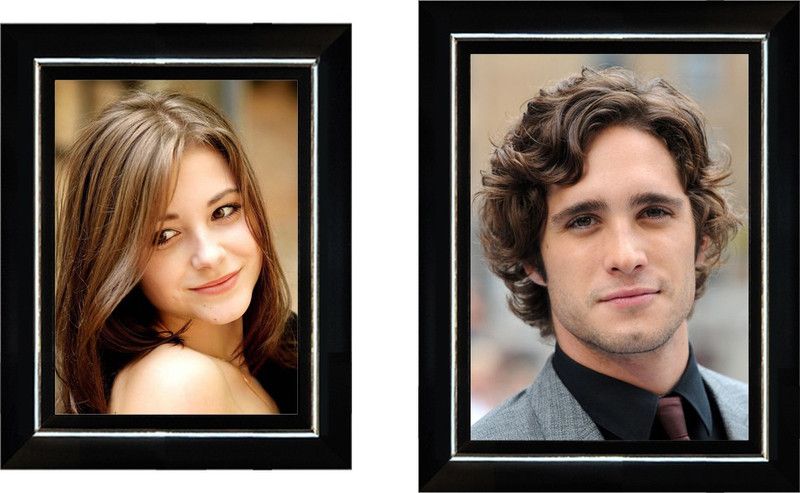 PADYAL Wood Personalized, Customized Gift Best Friends Reel Photo Collage gift for Friends, BFF with Frame, Birthday Gift,Anniversary Gift Table  (Black, 2 Photo(s), 4"x6",5"x7")