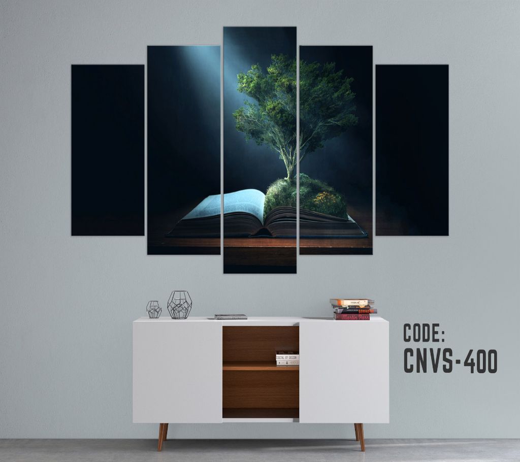CNVS-400 Jungle Book Wall Canvas Art Prints 48 inch x 36 inch