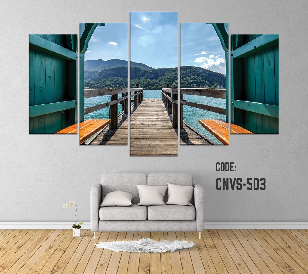 CNVS-503 Gate of Sea Wall Canvas Art Prints 78 inch x 48 inch