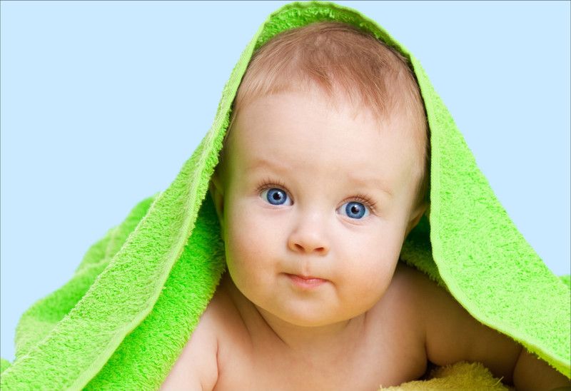 Cute New Born Baby / Non-Tearable Synthetic Sheet Poster Pb132 Fine Art Print  (13 inch X 19 inch, Rolled)