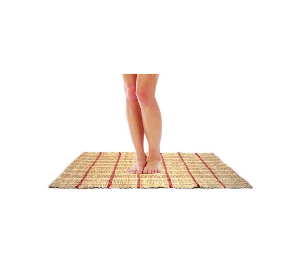 Natural Jute Floor Rug 50 x 85 cm