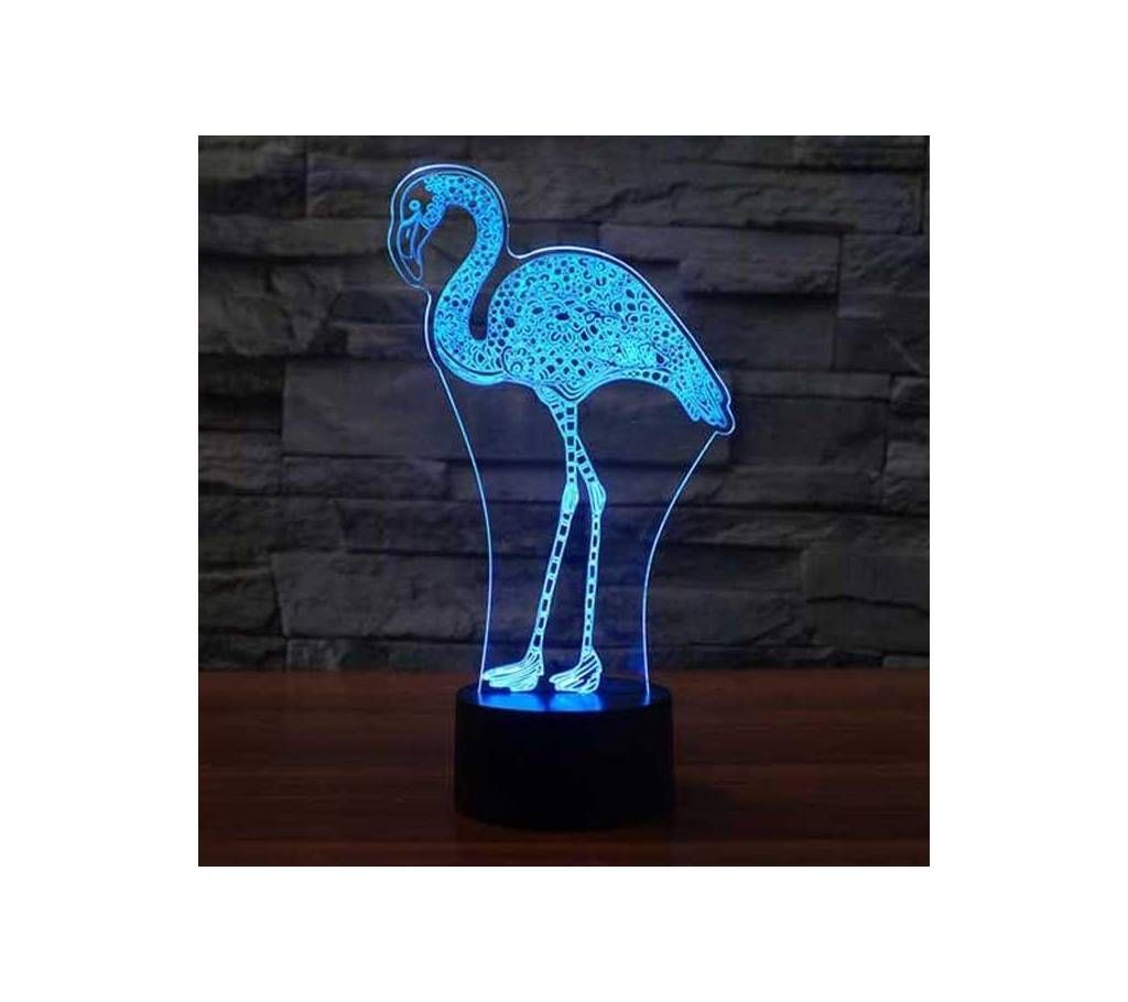 Bird LED 3D Illusion Lamp