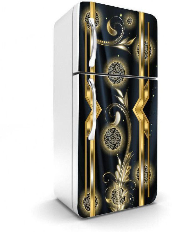 Ariba Decor 61 cm Fridge Sticker Decorative Refrigerator Sticker (PVC Vinyl 160x61)-KCFS-105 Self Adhesive Sticker  (Pack of 1)
