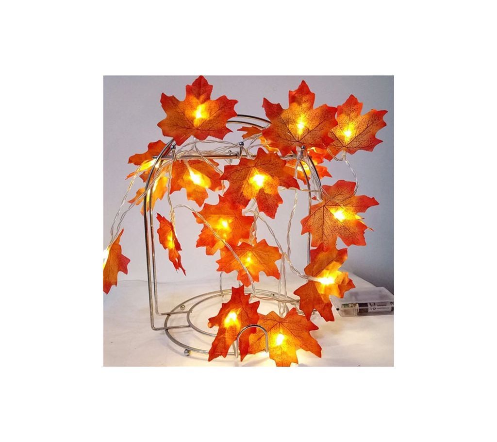 Maple Leaf String Fairy Lights