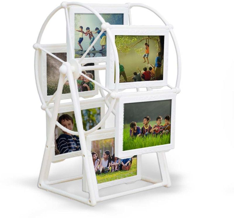 DEVIGIFT Plastic Personalized, Customized Gift Best Friends Reel Photo Collage gift for Friends, BFF with Frame, Birthday Gift,Anniversary Gift Table  (White, 12 Photo(s), 9x13 cm)