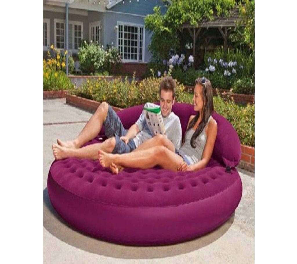 Intex Air Round bed sofa set living room air sofa bed furniture