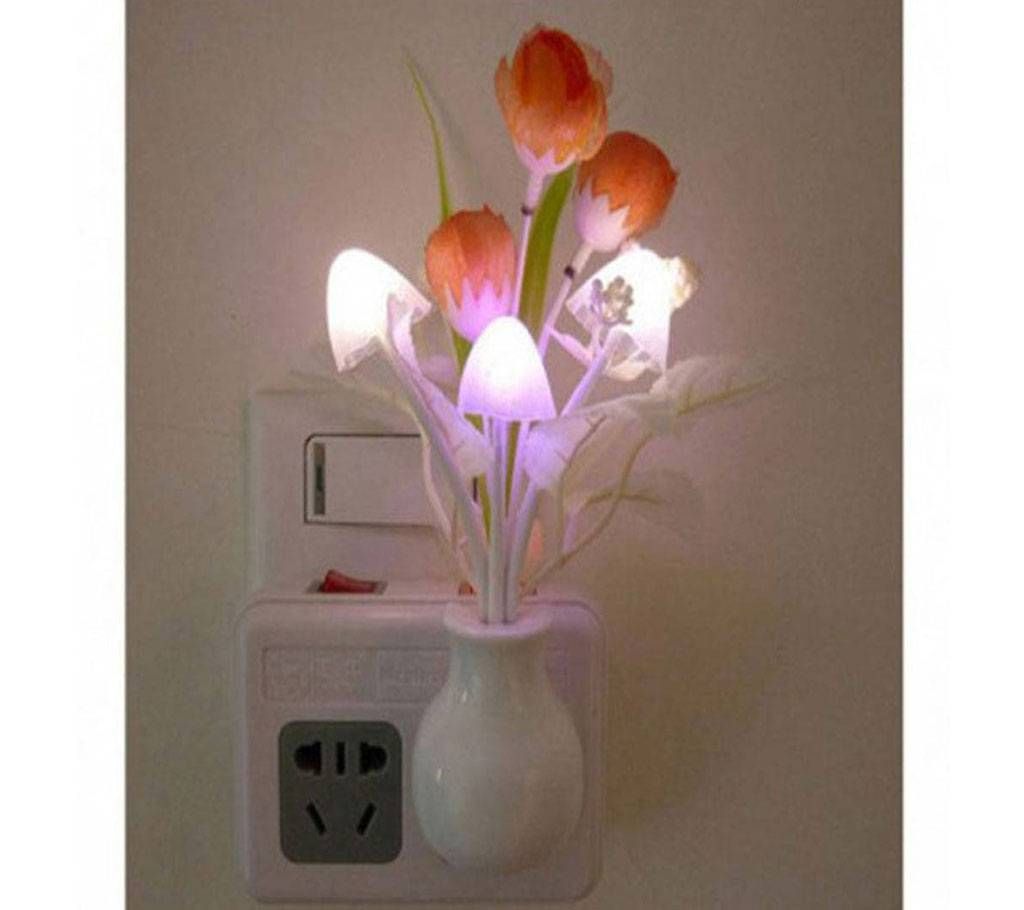 Led mushroom light with sensor (2pcs)