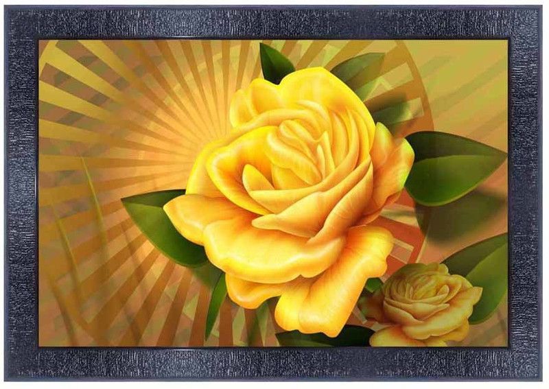 pnf New born Baby Frames Wood Photo Frames with Acrylic Sheet (Glass)1365 Digital Reprint 10 inch x 14 inch Painting  (With Frame)