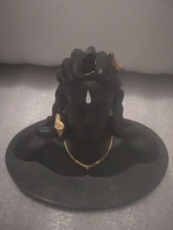Dev Venture m i 00 v....000 llllll./ Decorative Showpiece - 12 cm  (Aluminium, Black)