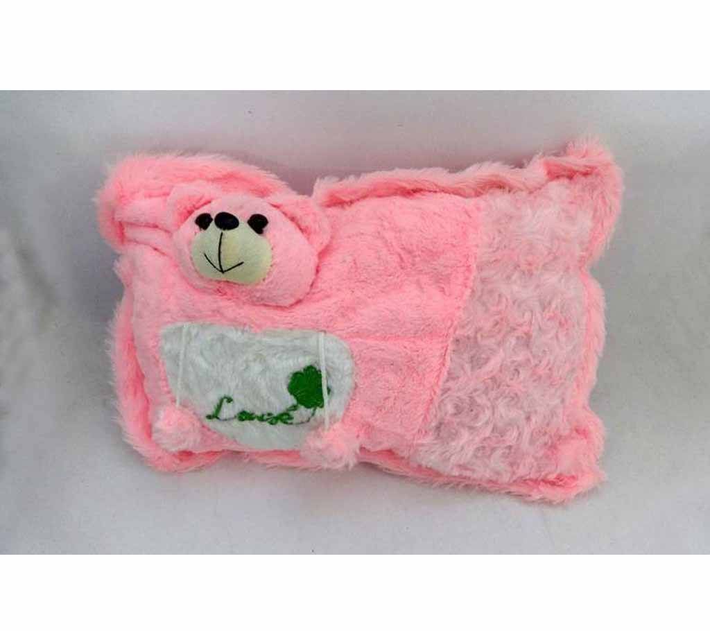 Light Pink Bear Pillow