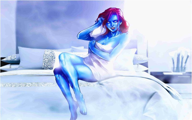 X-Men Superhero Wall Poster For Room With Gloss Lamination M9 Paper Print  (12 inch X 18 inch)