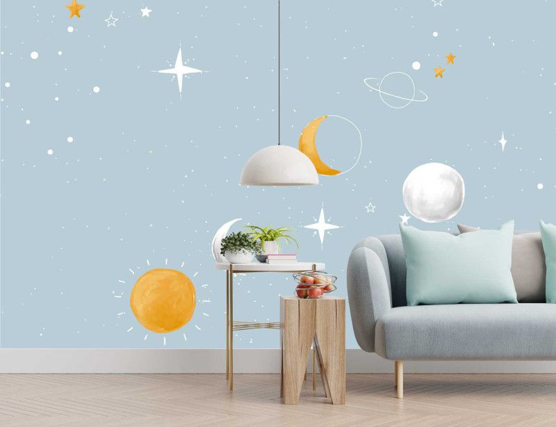 shoelific Sci-fi Multicolor Wallpaper  (127 cm x 42 cm)