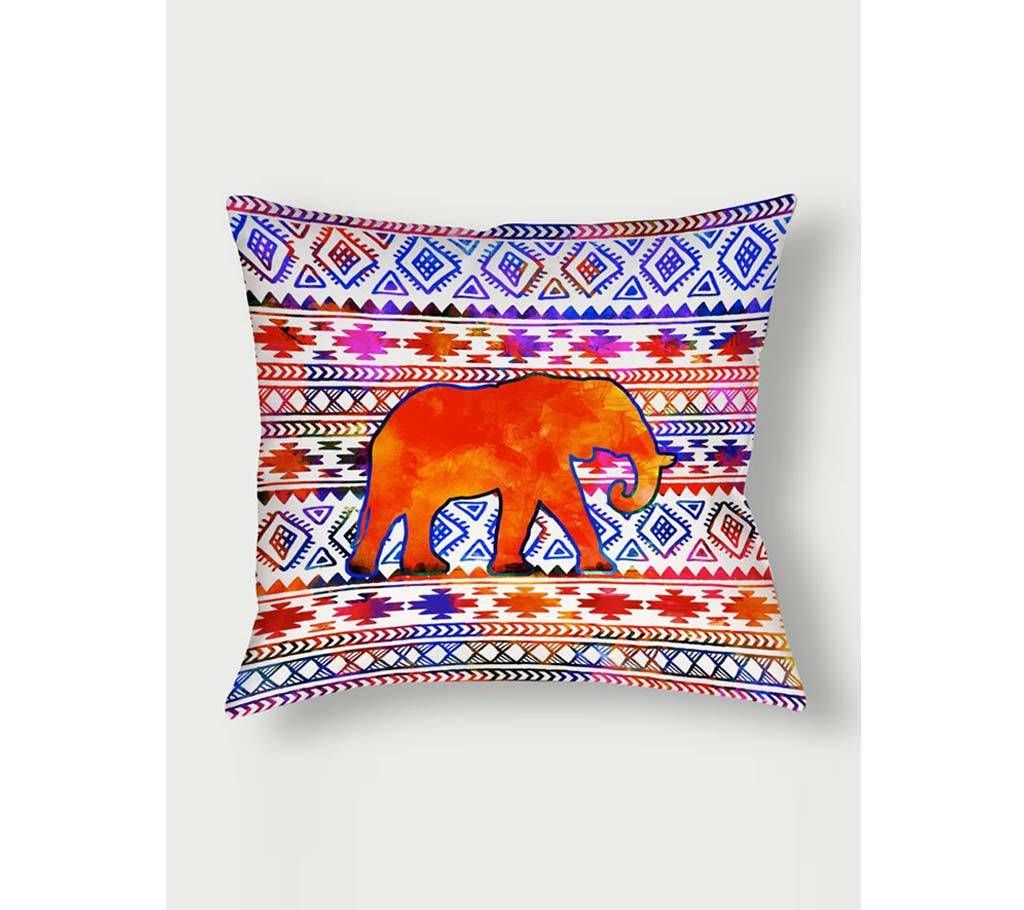 Native American Elephant Paint Cushion Cover