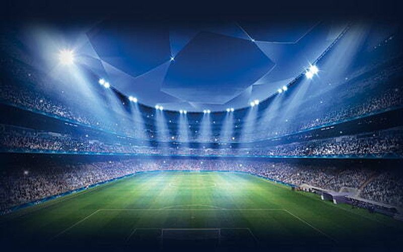 Champions League Stadium, football field, champions league poster HD wallpaper, Poster Paper Print  (18 inch X 12 inch)