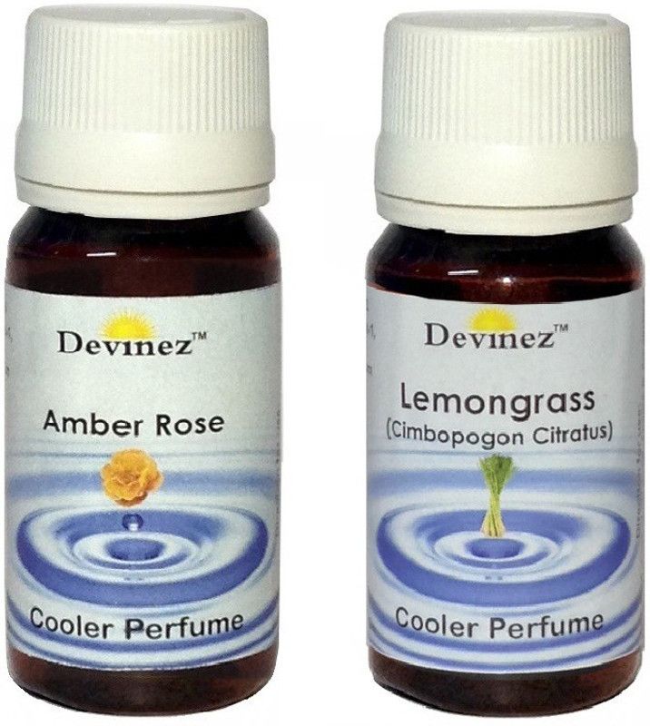 Devinez Lemongrass, Amber Rose Aroma Oil  (2 x 60 ml)