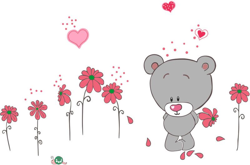 WALL STICKER 50 cm GNWD171 Self Adhesive Sticker  (Pack of 1)