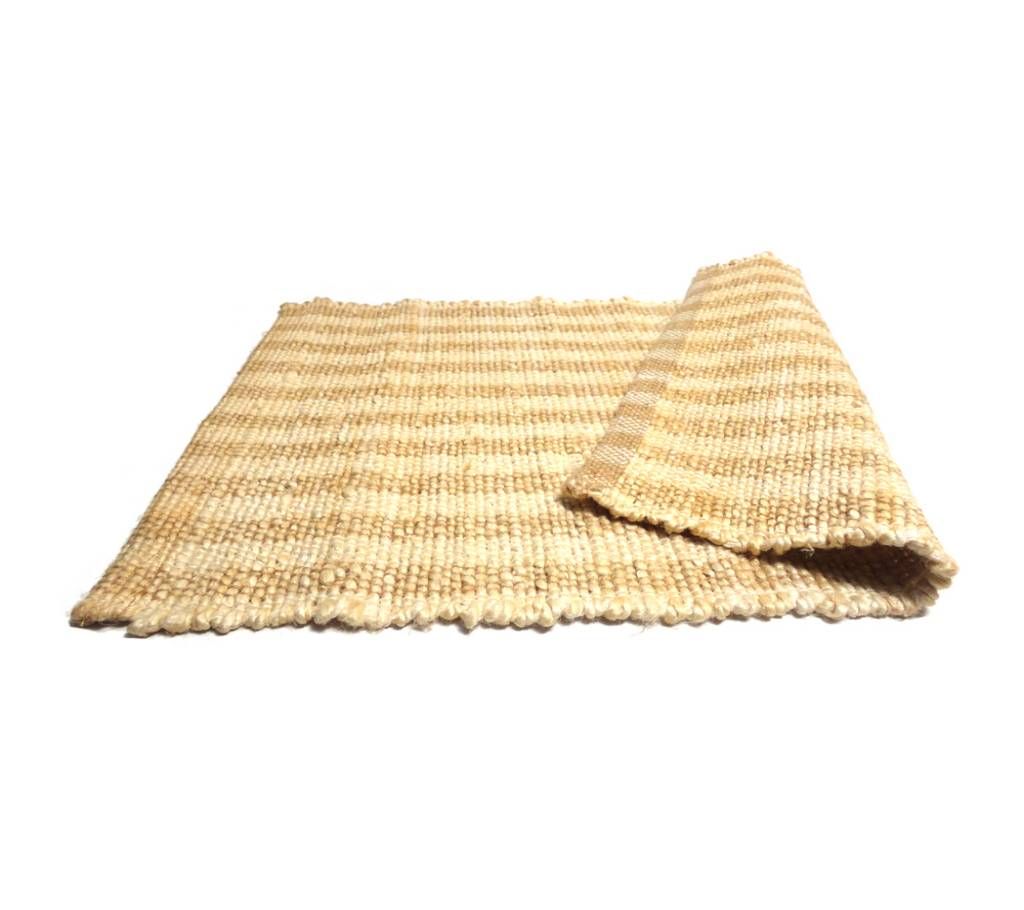 Natural Jute Floor Rug 50 x 80 cm