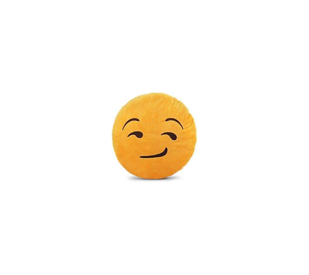 Huh emoji pillow