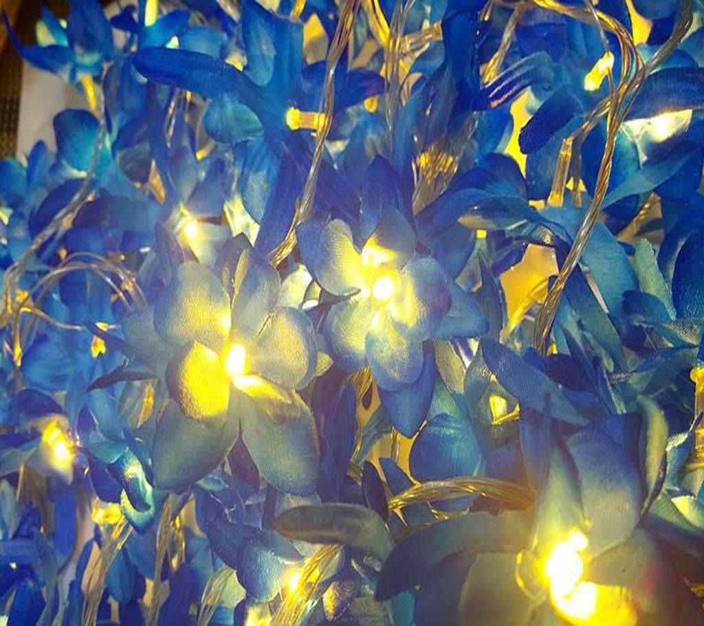 Flower String Lights - Fairy Lights - Decoration Lights - Blue Flower Fairy String Light