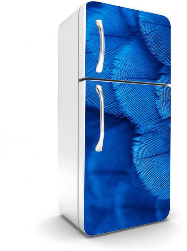 sp decals 60 cm Flower with Leaf Self Adhesive Vinyl Sticker Fridge wrapSticker Self Adhesive Sticker  (Pack of 1)