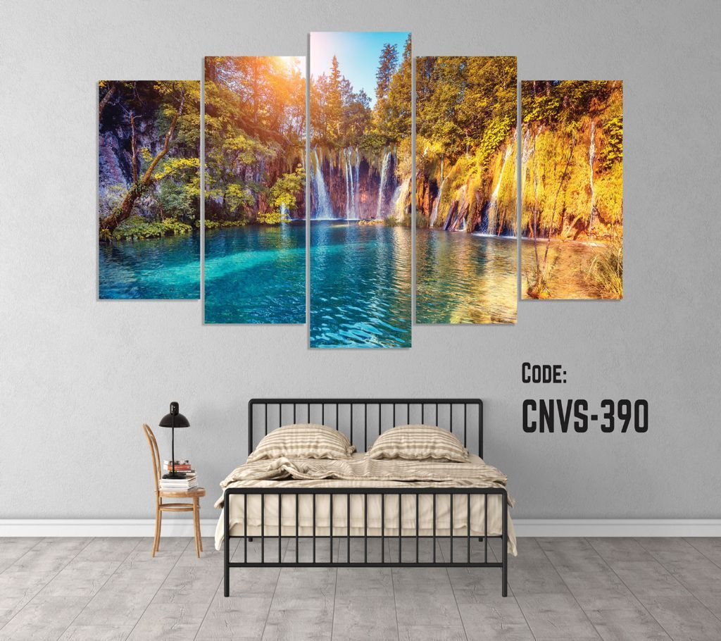 CNVS-390 Jungle Nature Wall Canvas Art Prints 48 inch x 24 inch