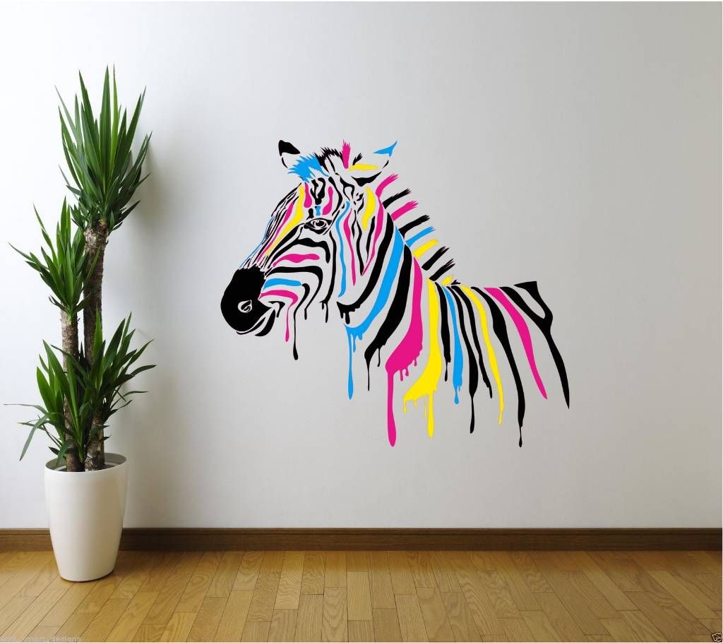 Zebra Wall Decals sticker