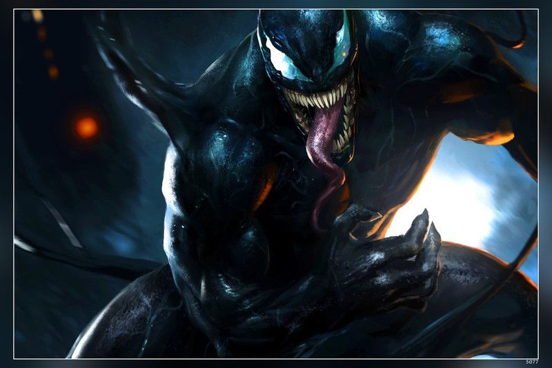 Venom Matte Finish Poster Paper Print  (12 inch X 18 inch, rolled)