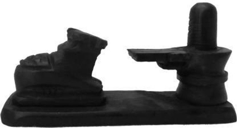 NAVYAKSH Decorative Showpiece - 5.5 cm  (Stone, Black)