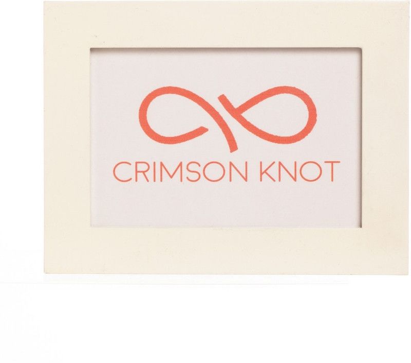 Crimson Knot Wood Personalized, Customized Gift Best Friends Reel Photo Collage gift for Friends, BFF with Frame, Birthday Gift,Anniversary Gift Table  (White, 1 Photo(s), 4" x 6")