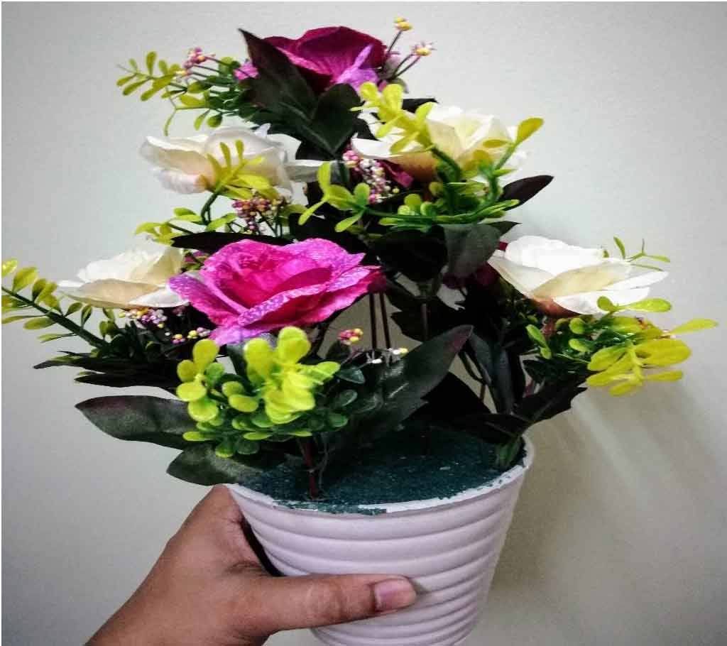 Colorful Flower Bonsai (Plastic)