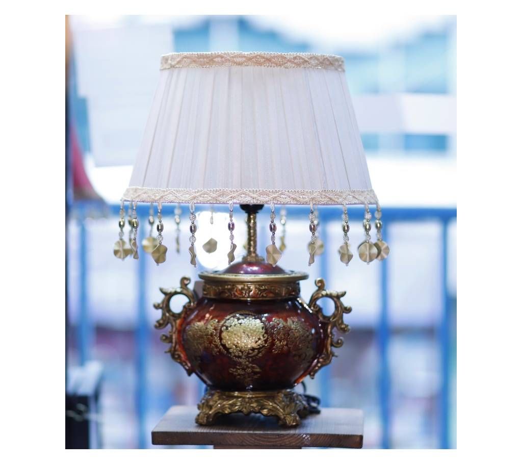 Gorgeous Antic look fiber Side Lamp ,Master pics