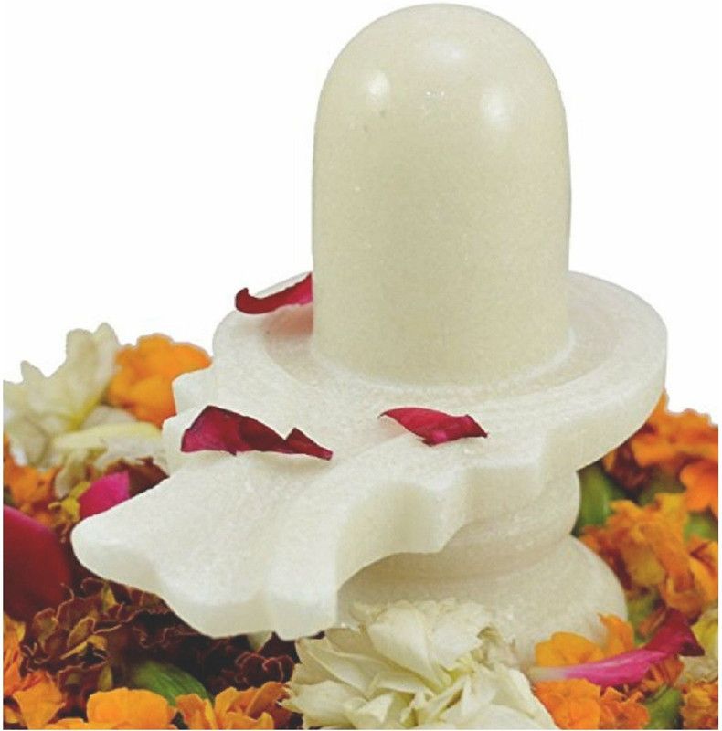 SBBCO Decorative Showpiece - 10 cm  (Marble, White)