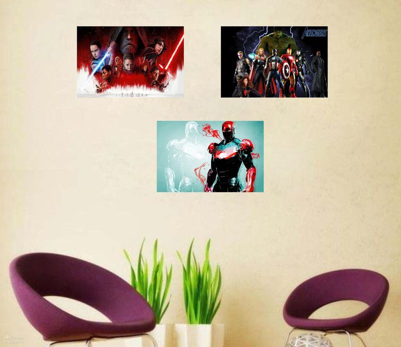 Stickers Mart 18 cm Avengers Wall poster Removable Sticker  (Pack of 1)