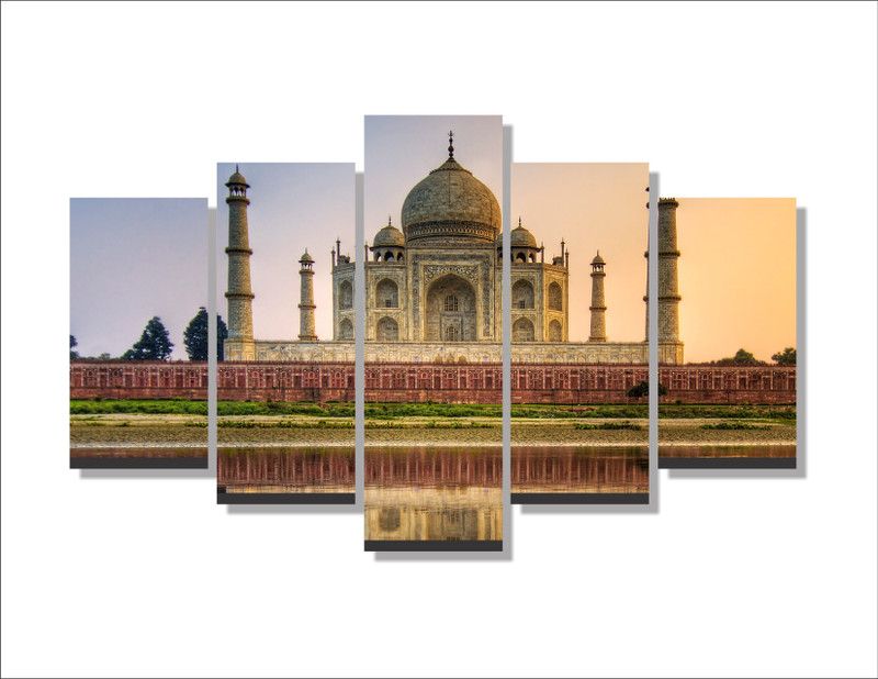 Byte Studio Canvas 60 inch x 100 inch Painting  (With Frame)