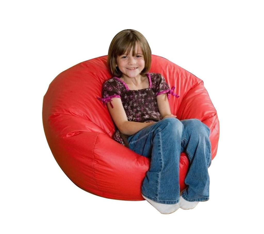 Pumpkin Shaped Small Size Bean Bag Chair