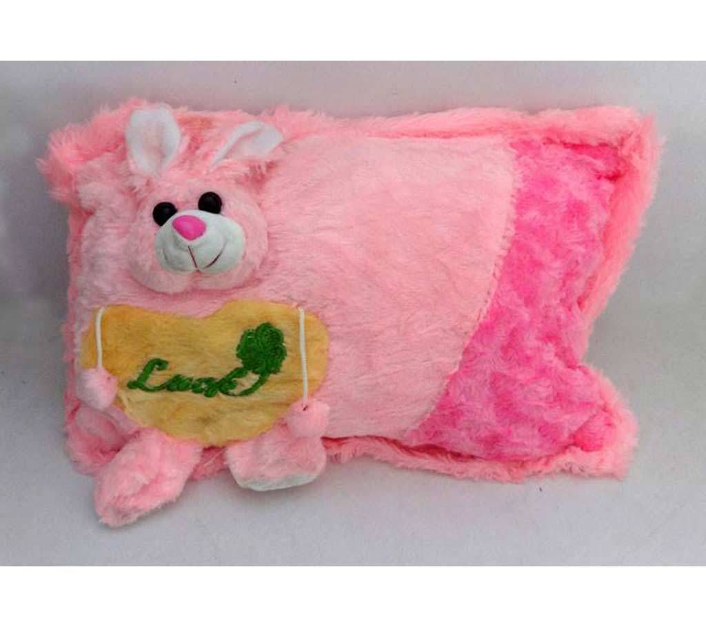 Light Pink Rabbit Pillow