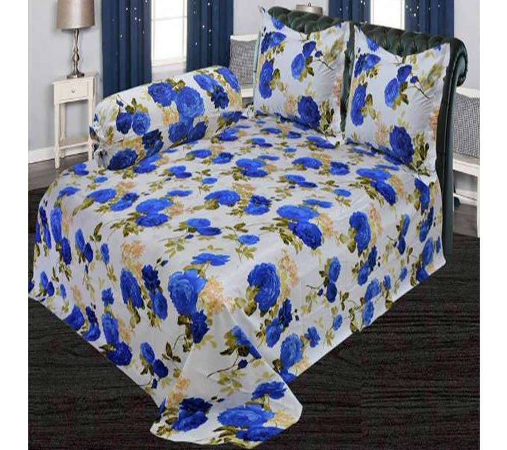 THAREE-piece King-Size Twill Double Bed Sheet Set