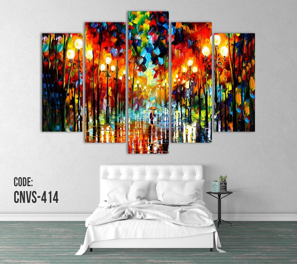 CNVS-414 Alone Walking Wall Canvas Art Prints 72 inch x 36 inch