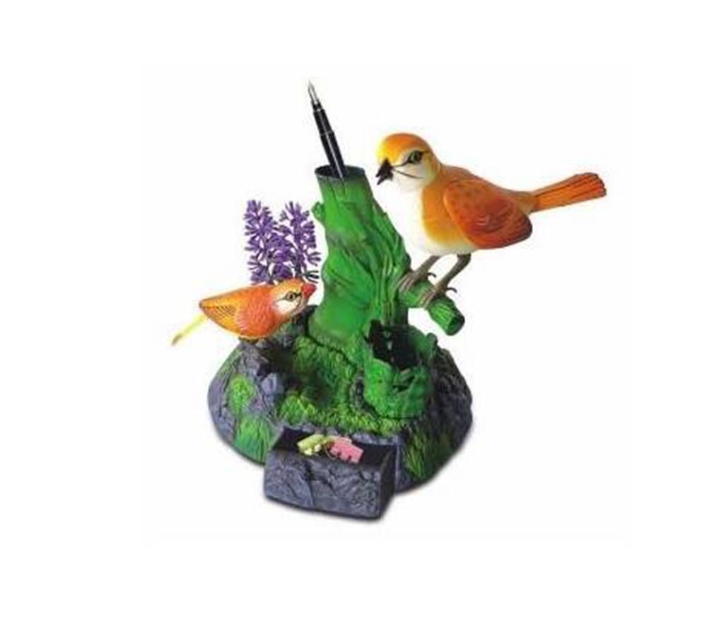 Sound activated heartful bird 