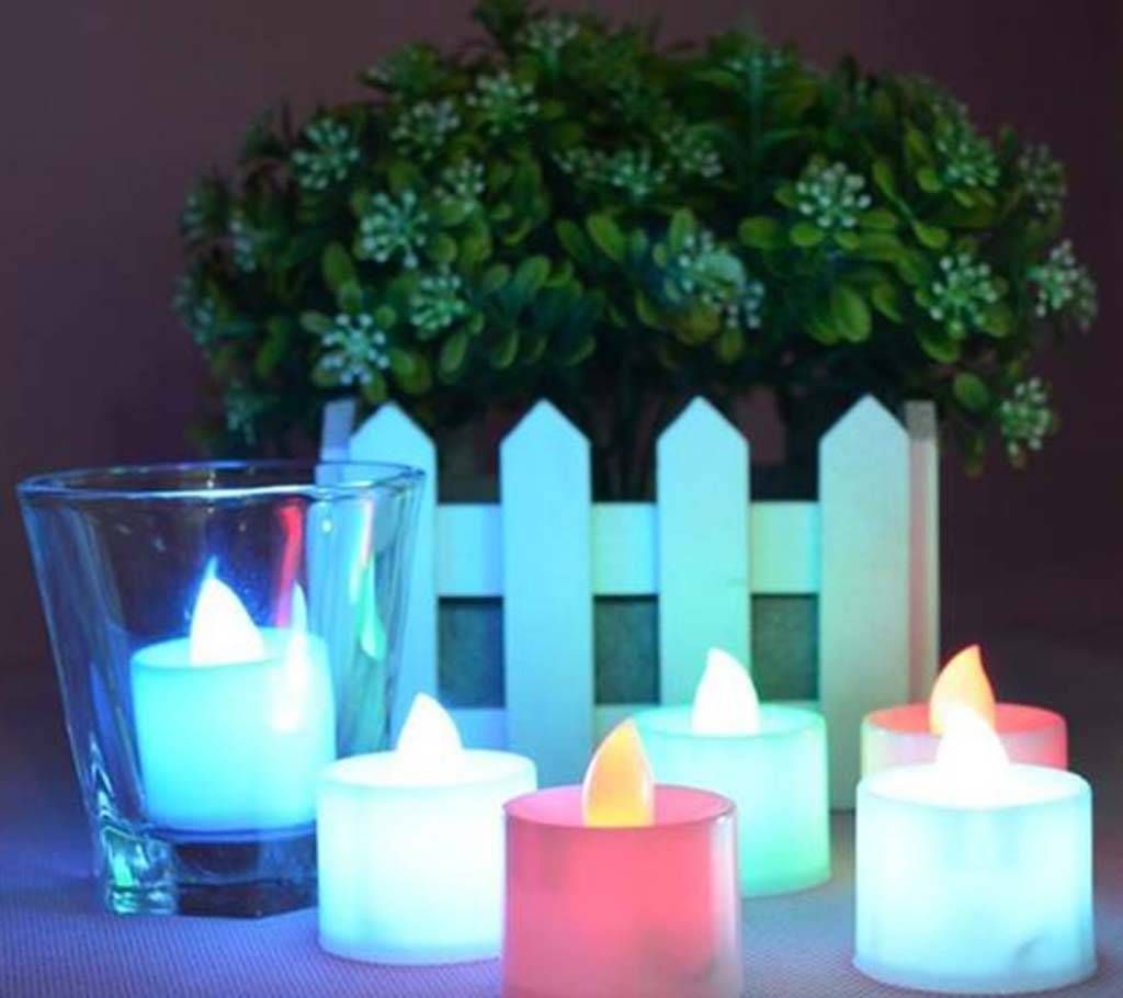 LED tea light candle - 3 Pcs